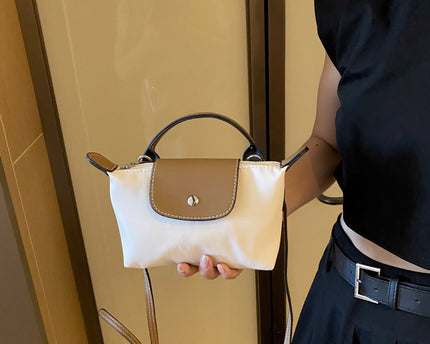 Retro Fashion Versatile Nylon Dumpling Bag Shoulder Crossbody