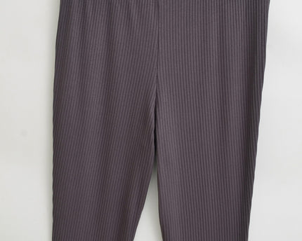 Slim fit low waist slightly flared pants