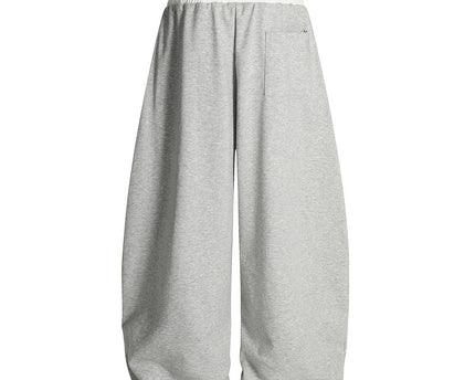 Street Style Towel Embroidery Heart Graphic Sweatpants