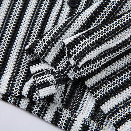 Chemise à manches courtes pour hommes et femmes, col décontracté, style vintage ample