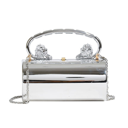 Fashion handbag women's versatile solid color acrylic bag chain strap crossbody bag