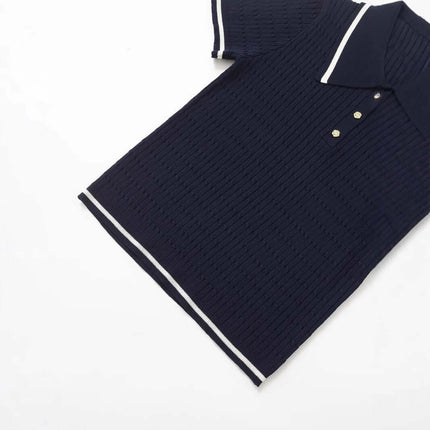 Haut en tricot tressé à huit brins – Coupe ample