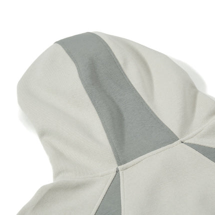 Veste à capuche colorée à blocs – Coupe ample unisexe