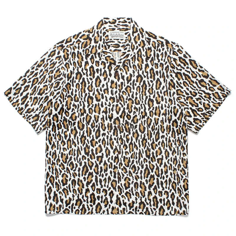 Classic Leopard Lapel Shirts styling detail - Premium Streetwear
