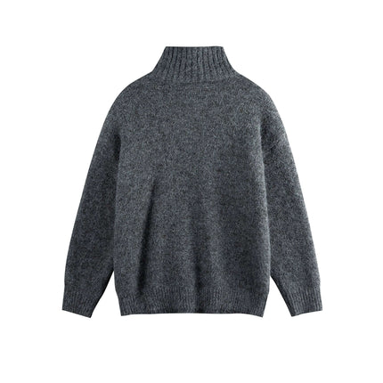 Maglione a collo alto - Vestibilità ampia