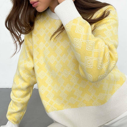 Soft ONeck Knit Sweater – Loose Fit