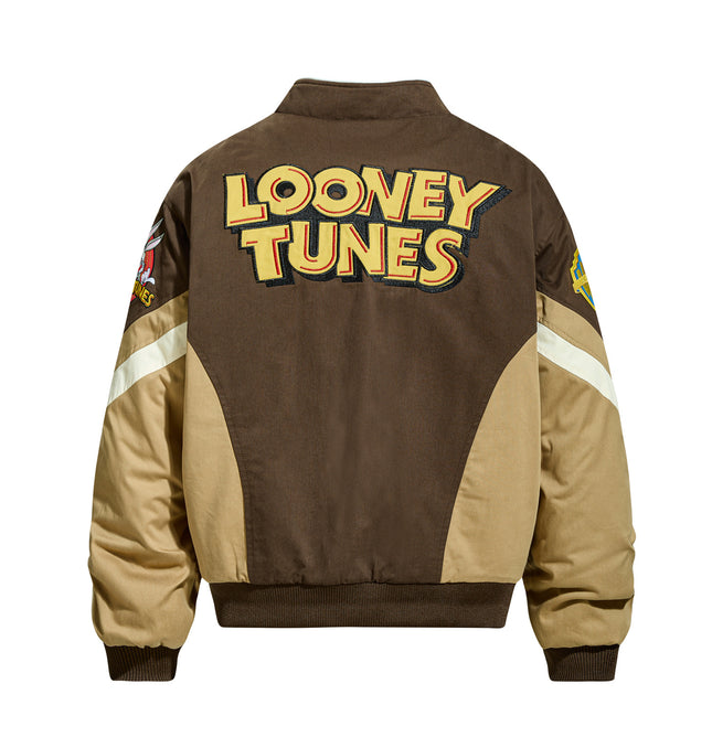 Giacca da Baseball Color Block - Vestibilità Ampia