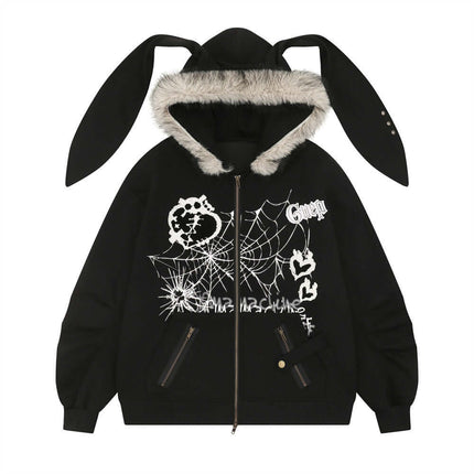 Iconic Hoodie by Grozavu - Close-up (Pos 5)
