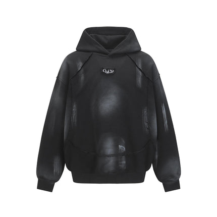 Hoodie Vintage de Peinture Créative – Coupe Ample