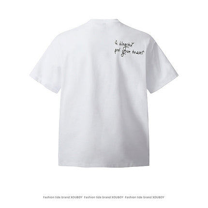 Creative Letter Print T-Shirt – Loose Fit