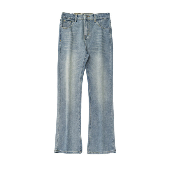 Micro denim jeans, long pants