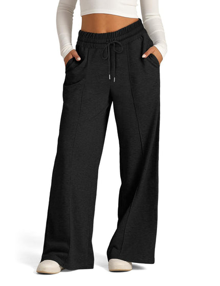 High Waist Long Pants Casual Fashion Wide Leg Pants American Style Straight Leg Pants