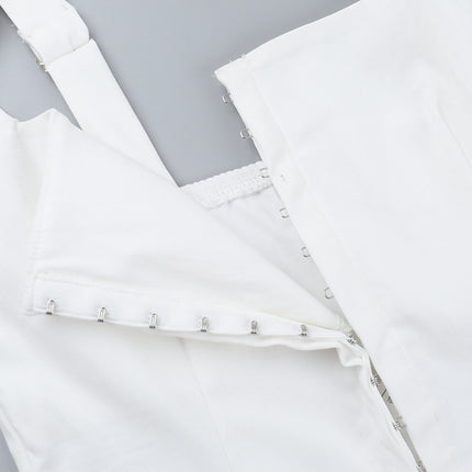 Camiseta sin mangas ajustada con cinturilla