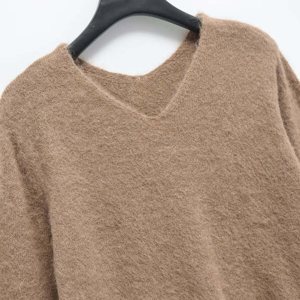 Loose Knit VNeck Top