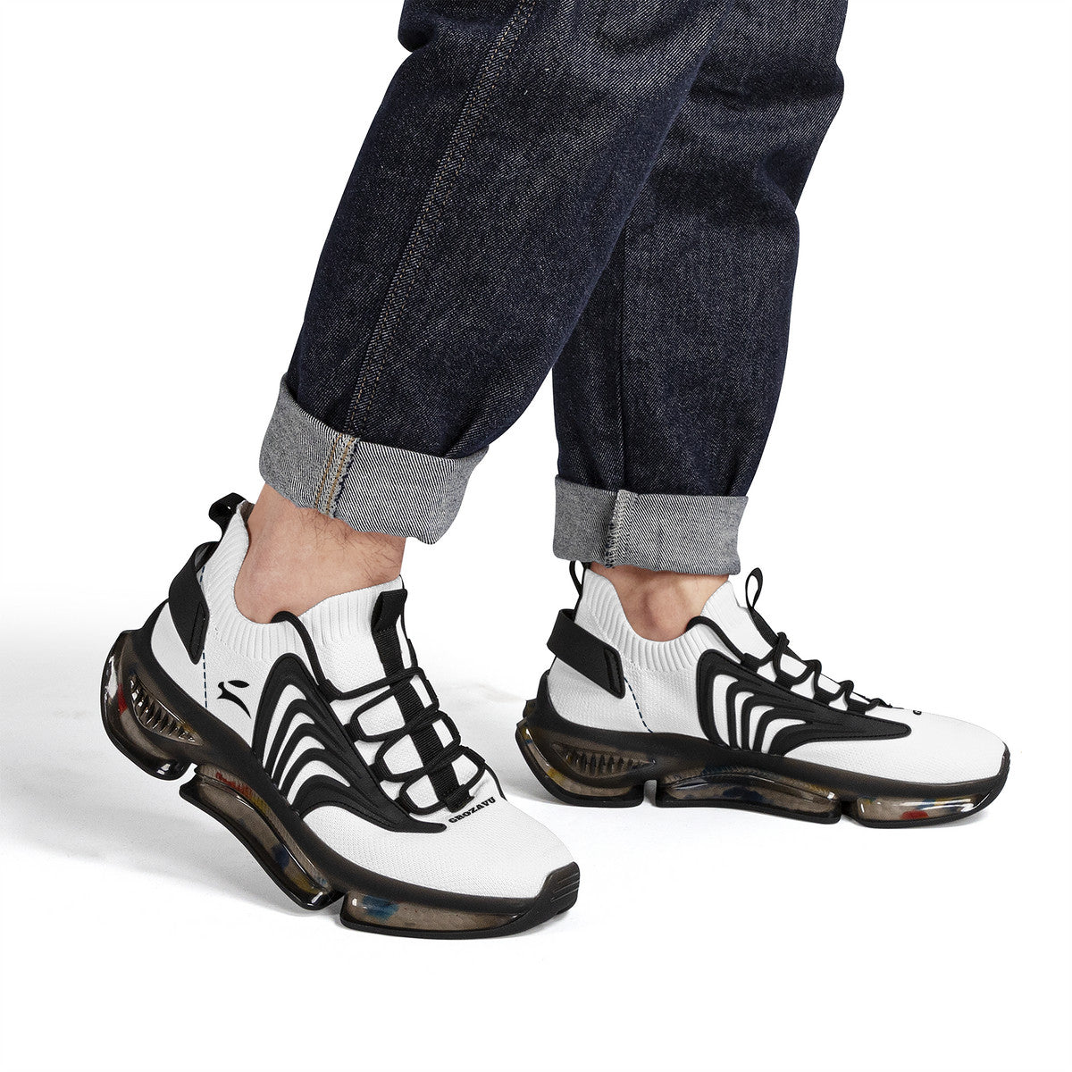 Zapatillas de aire con amortiguación blackout