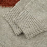 Christmas Cartoon Teddy Bear Loose Fit Sweater