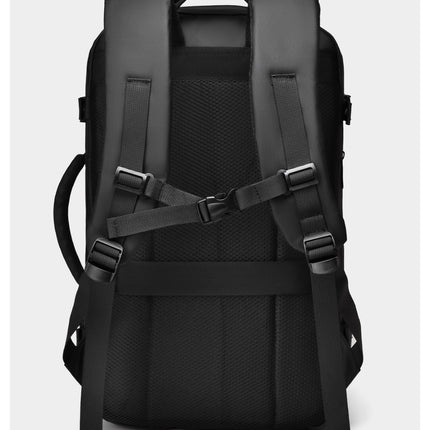 Oxford Cloth Business Travel Backpack – Black, Grey & Blue