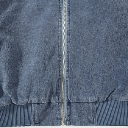 Woolen Collar Cotton Jacket With Fleece