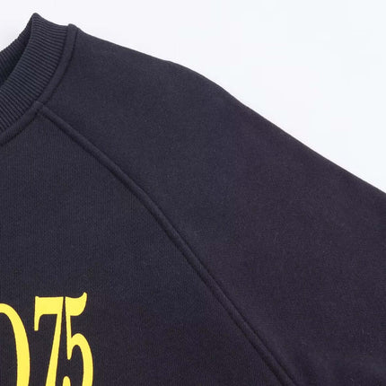 Retro Printed Pullover Hoodie – Loose Fit