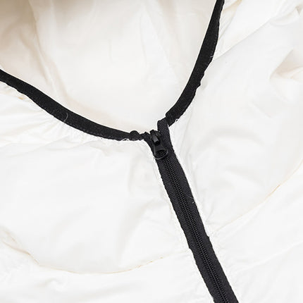 Chaqueta de plumas acolchada con capucha