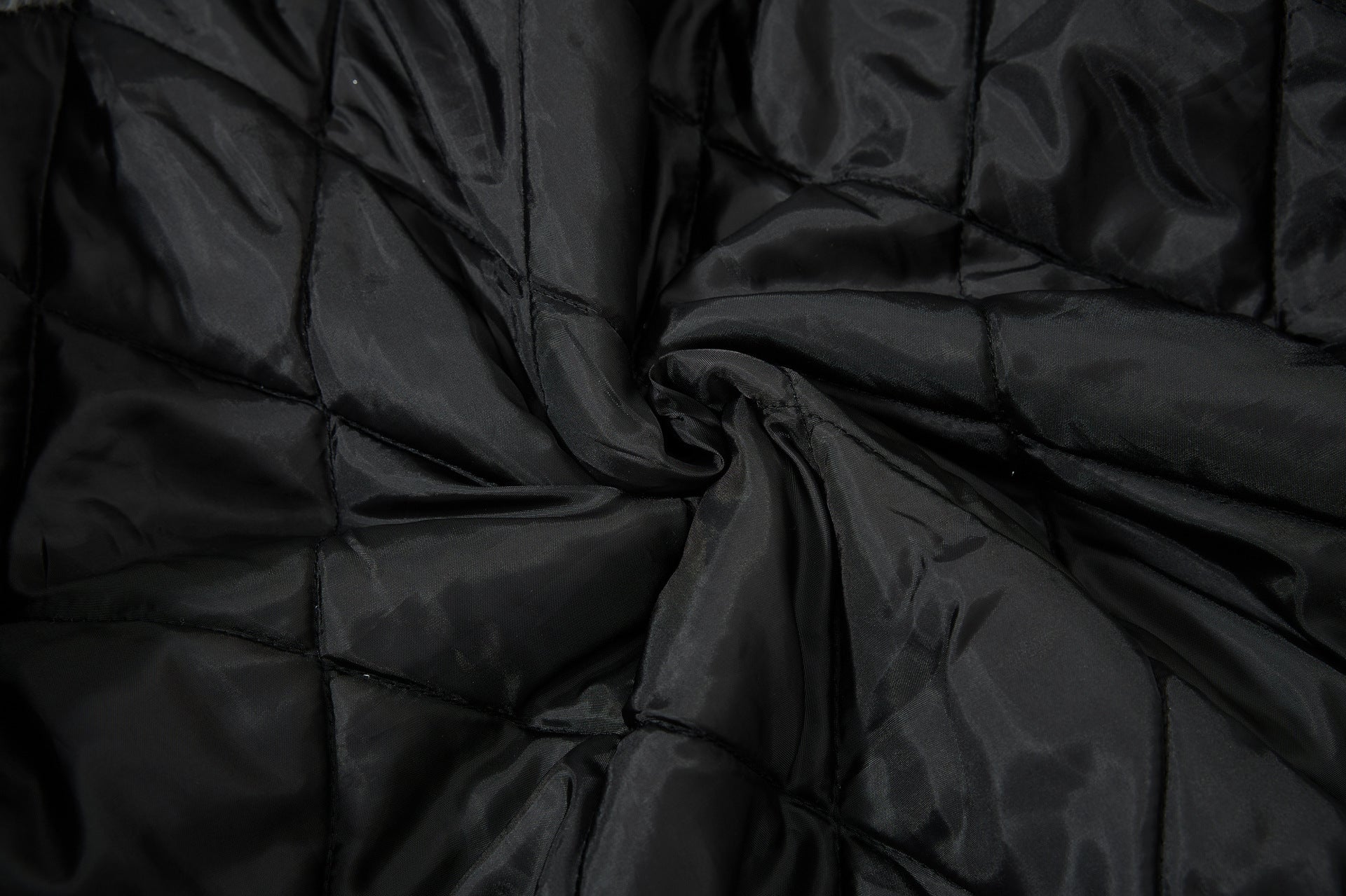 Woolen Collar Cotton Jacket With Fleece