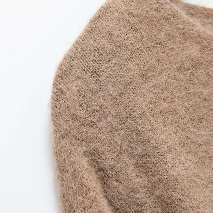 Loose Knit VNeck Top