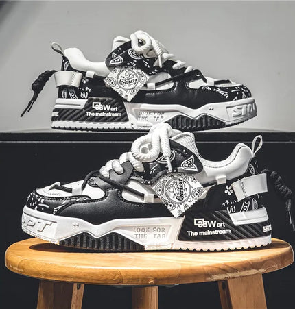 3D-gedruckte atmungsaktive Freizeitsneaker