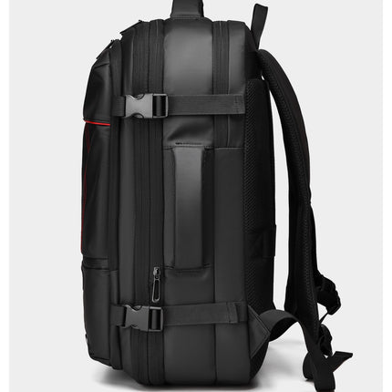 Oxford Cloth Business Travel Backpack – Black, Grey & Blue