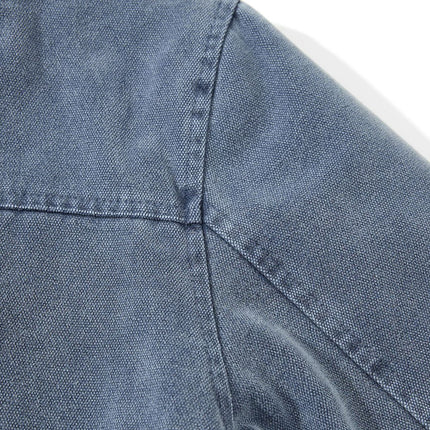 Woolen Collar Cotton Jacket With Fleece