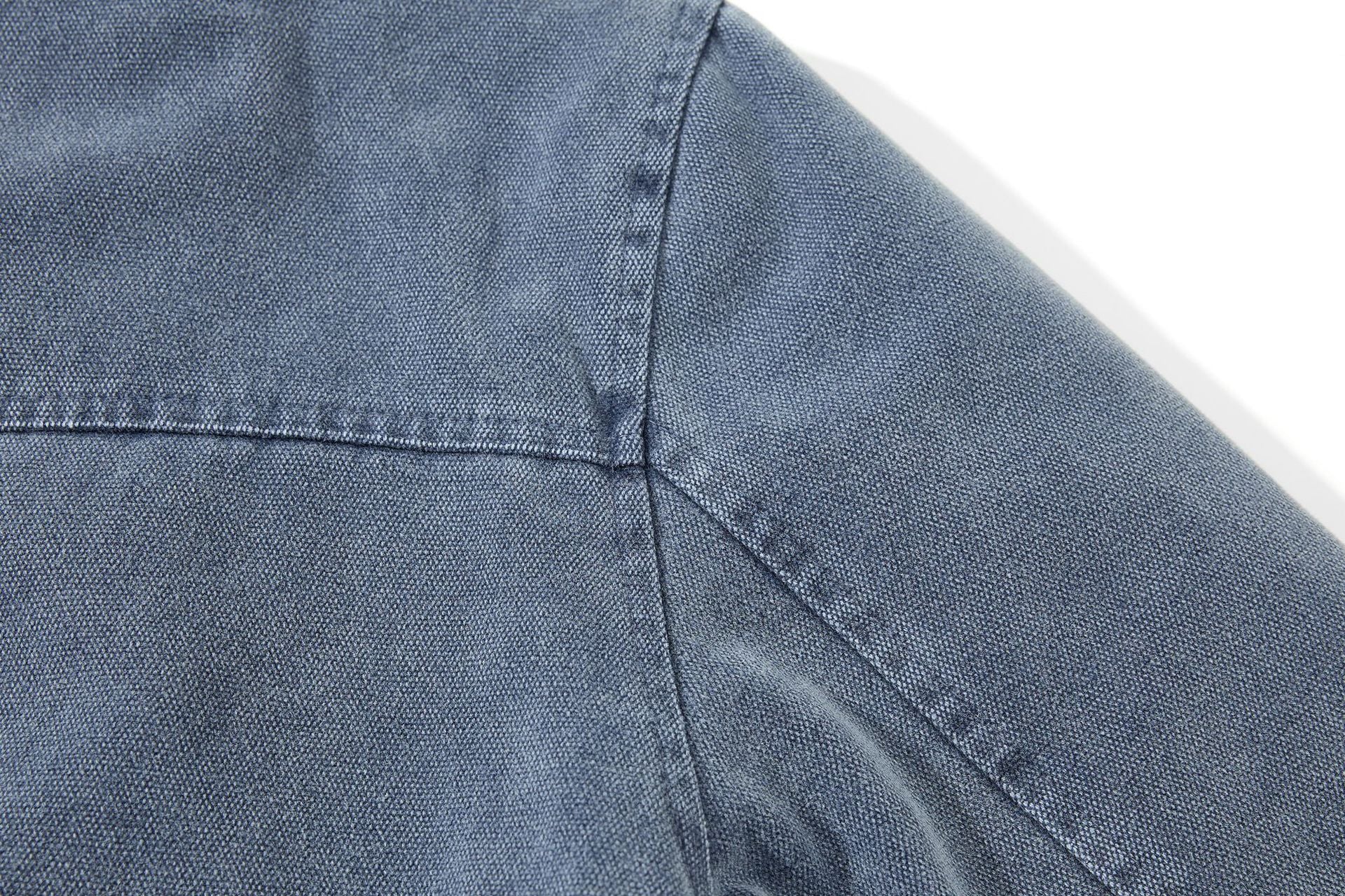 Woolen Collar Cotton Jacket With Fleece