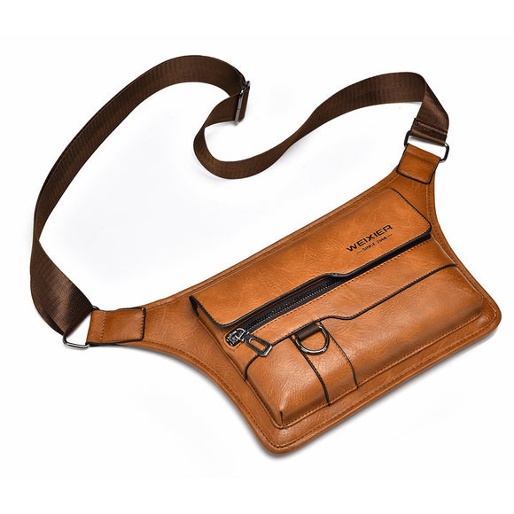 Men's large capacity waterproof chest bag