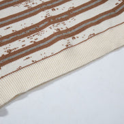 Vintage Twisted Knit Oversized Pullover Winter Sweater