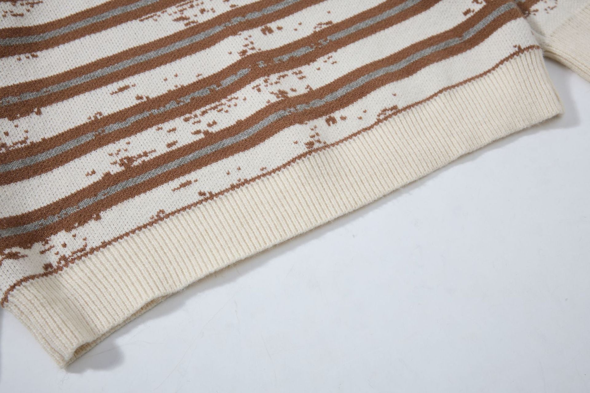 Vintage Twisted Knit Oversized Pullover Winter Sweater