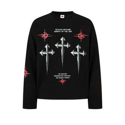 Maglia Base in Maglia Waffle Larga – Stile Casual