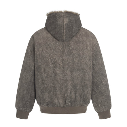 Cotton collar jacket with cotton jacket