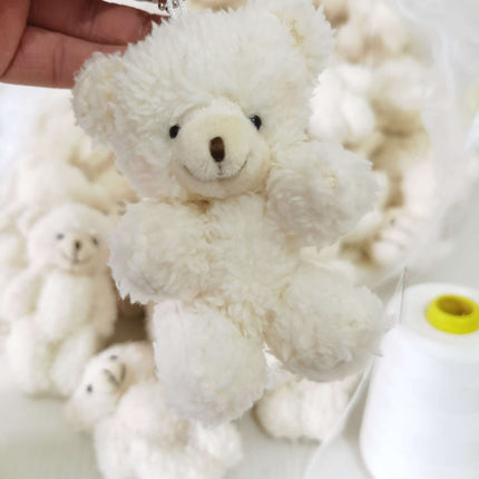 Schüchterner Rosaroter Bär Plüsch Schlüsselanhänger