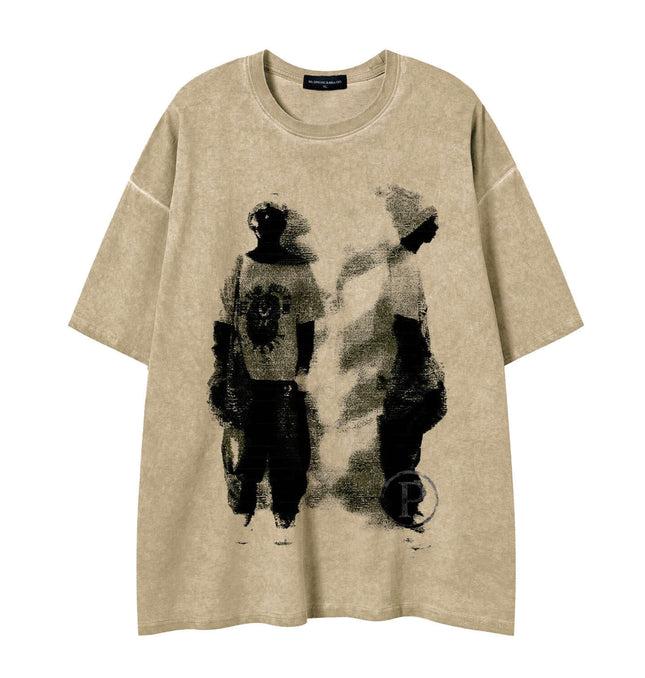 Signature Boxy Tee styling detail - Premium Streetwear