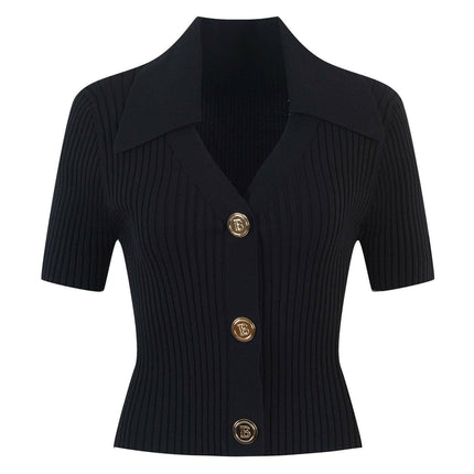 New Arrival: V-Neck Knitted Cardigan Coat with French Flair! at €53.99