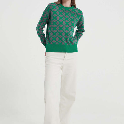 Soft ONeck Knit Sweater – Loose Fit