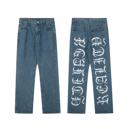 Grozavu Loose Wide Leg Jeans: Casual Style at €54.56