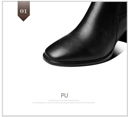 Grozavu's New Women's Boots: Thick Heel, Square Head at €86.99