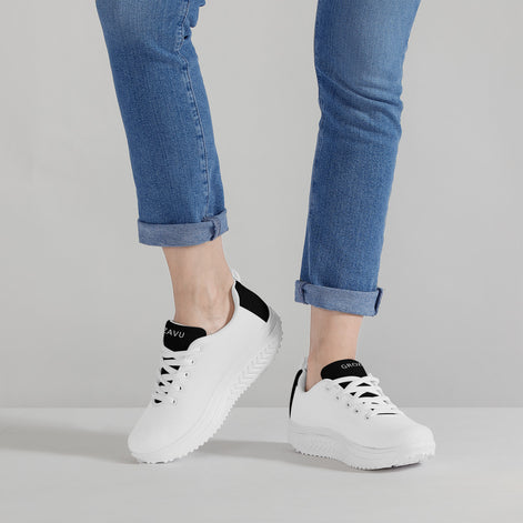 Grozavu | Mesh Lift Sneakers