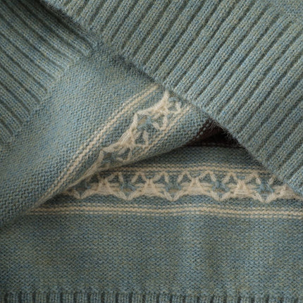 Suéter Fair Isle a Bloques de Color - Corte Suelto