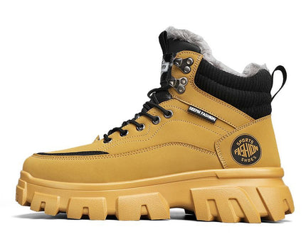 Herren Winter Wildleder High Top Martin Stiefel