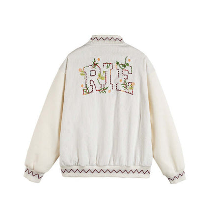 Jachetă cu guler în picioare – Croială lejeră