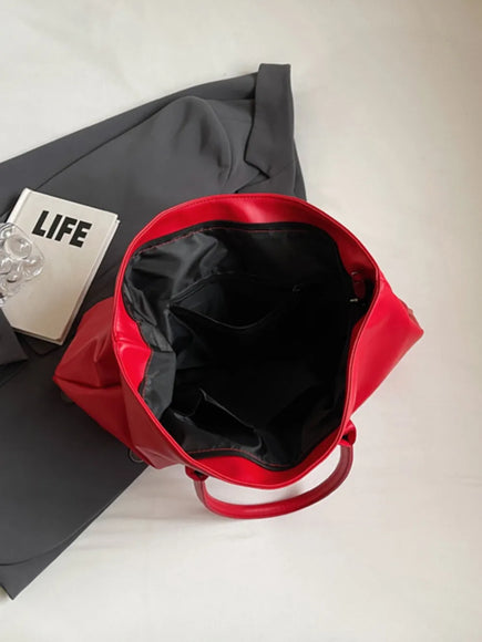 BESSERES LEBEN PU-Leder Tragetasche