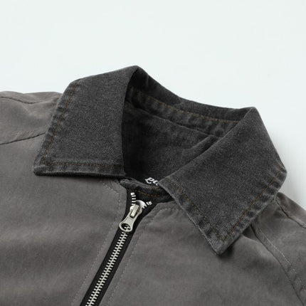 Veste de travail en coton - Coupe ample