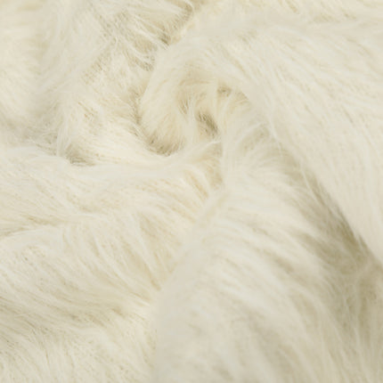 Fleece Letter Pullover Sweater – Loose Fit