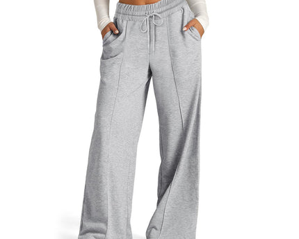 High Waist Long Pants Casual Fashion Wide Leg Pants American Style Straight Leg Pants