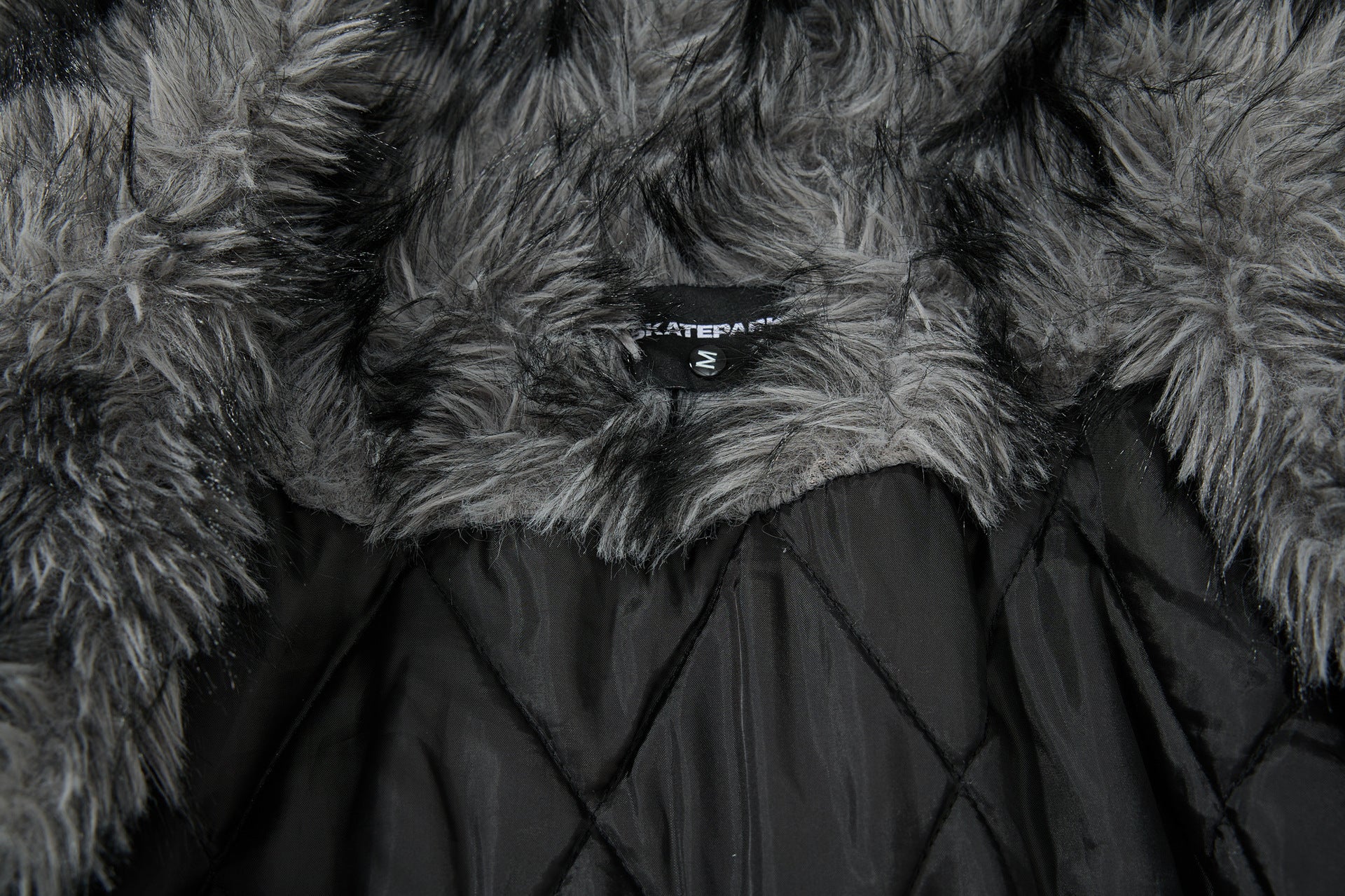 Woolen Collar Cotton Jacket With Fleece